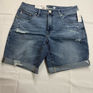 Seven7 Women's Blue Jean Shorts